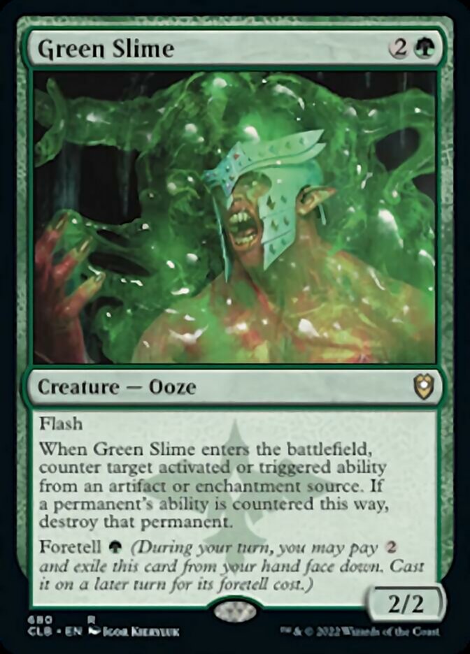 Green Slime [Commander Legends: Battle for Baldur's Gate] | Card Merchant Takapuna