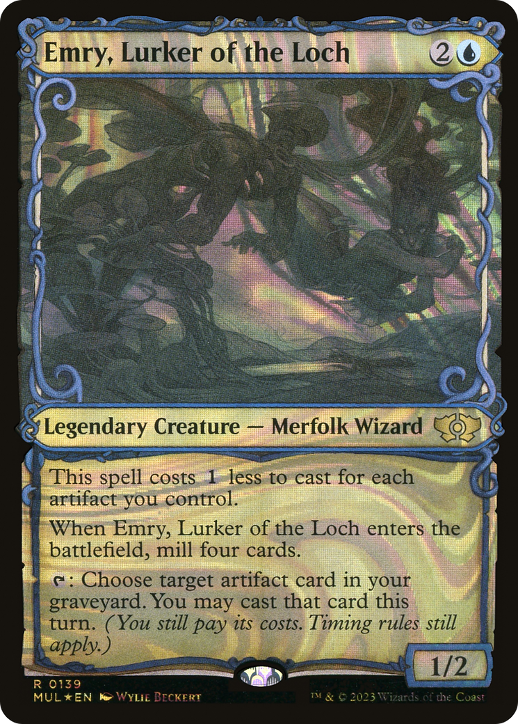 Emry, Lurker of the Loch (Halo Foil) [Multiverse Legends] | Card Merchant Takapuna