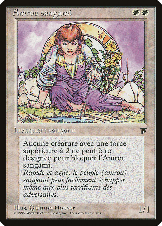 Amrou Kithkin (French) - "Amrou sangami" [Renaissance] | Card Merchant Takapuna