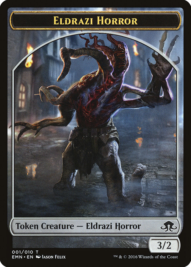 Eldrazi Horror Token [Eldritch Moon Tokens] | Card Merchant Takapuna