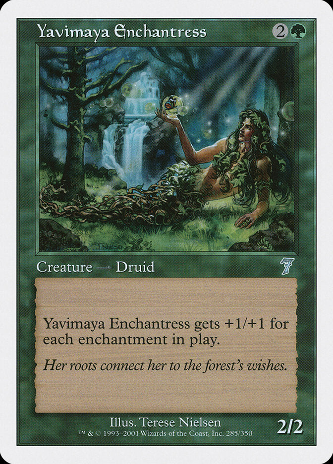 Yavimaya Enchantress [Seventh Edition] | Card Merchant Takapuna