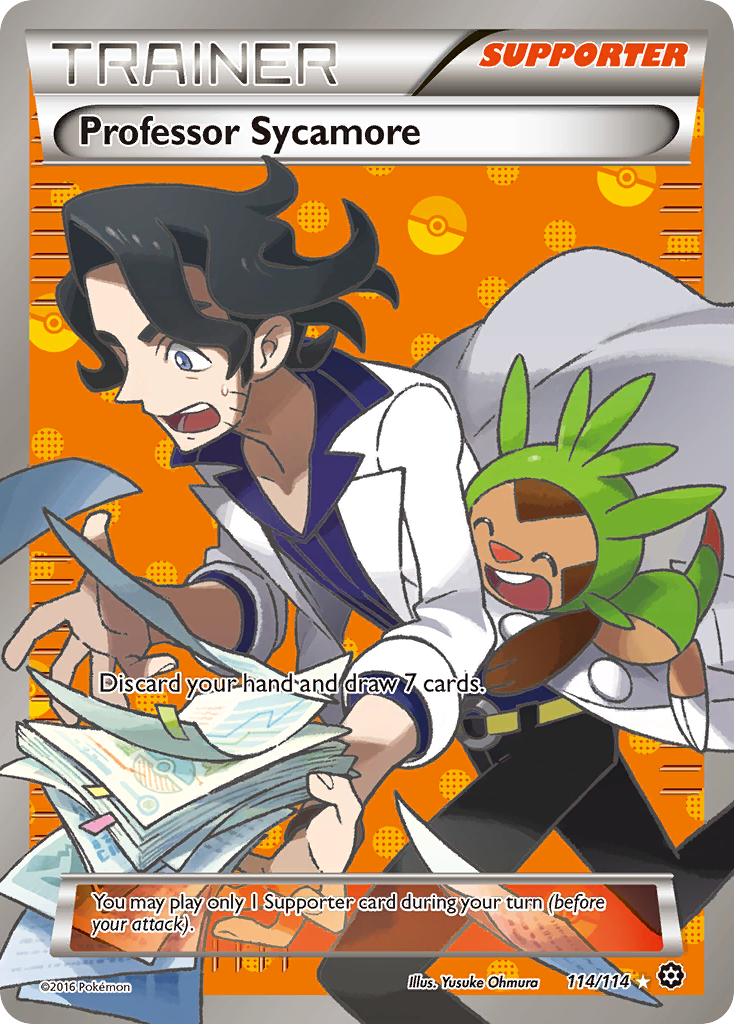 Professor Sycamore (114/114) [XY: Steam Siege] | Card Merchant Takapuna