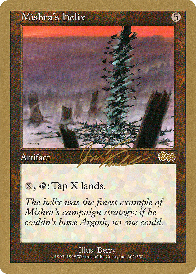 Mishra's Helix (Jon Finkel) [World Championship Decks 2000] | Card Merchant Takapuna