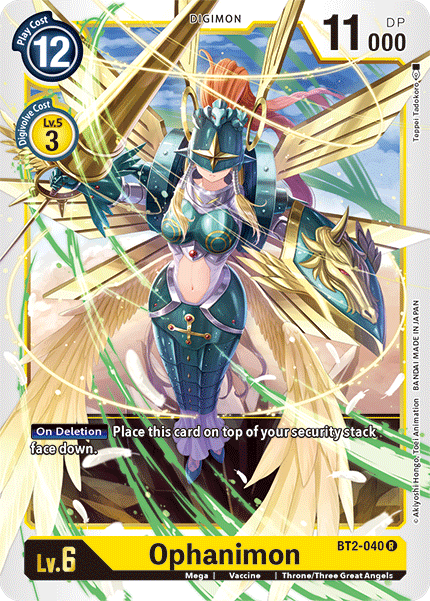 Ophanimon [BT2-040] [Release Special Booster Ver.1.5] | Card Merchant Takapuna