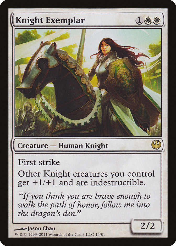 Knight Exemplar [Duel Decks: Knights vs. Dragons] | Card Merchant Takapuna