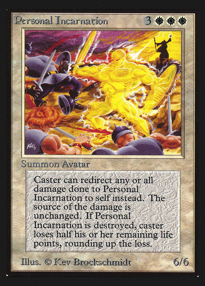 Personal Incarnation [International Collectors' Edition] | Card Merchant Takapuna