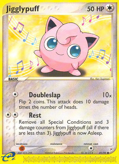 Jigglypuff (41/95) [EX: Team Magma vs Team Aqua] | Card Merchant Takapuna