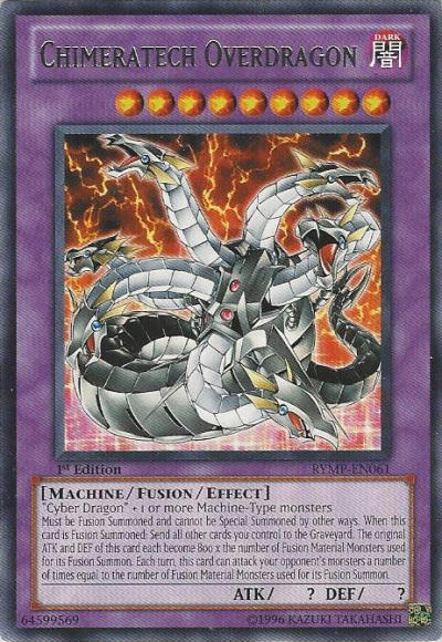 Chimeratech Overdragon [RYMP-EN061] Rare | Card Merchant Takapuna