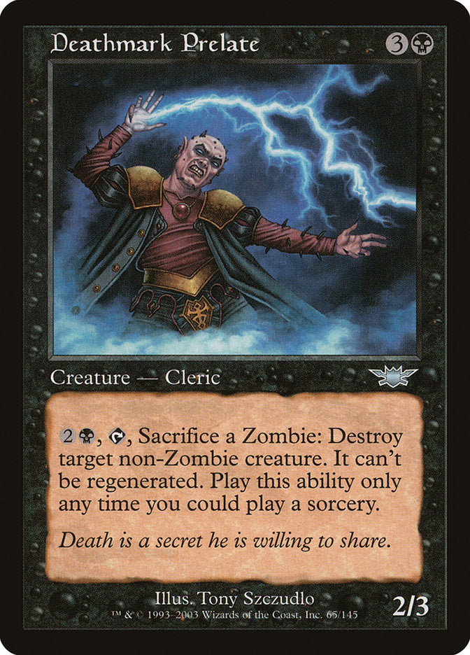 Deathmark Prelate [Legions] | Card Merchant Takapuna