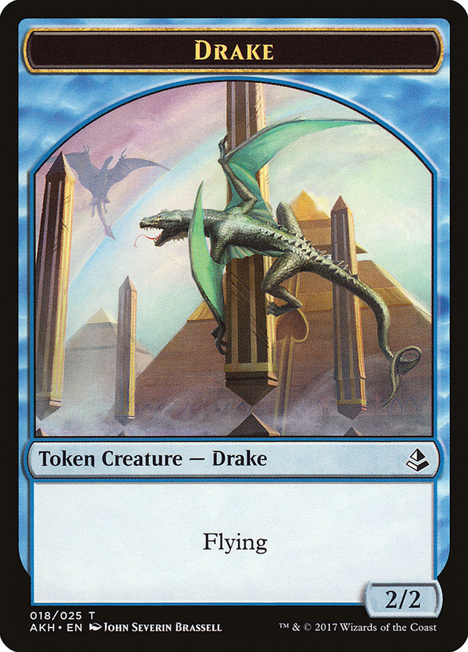 Drake Token [Amonkhet Tokens] | Card Merchant Takapuna