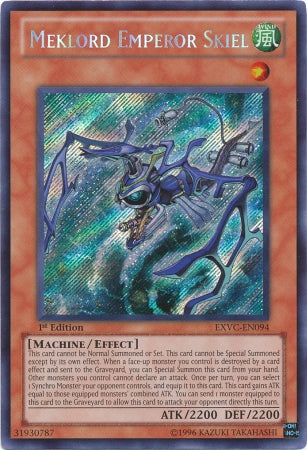 Meklord Emperor Skiel [EXVC-EN094] Secret Rare | Card Merchant Takapuna