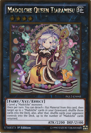 Madolche Queen Tiaramisu [PGL2-EN045] Gold Rare | Card Merchant Takapuna