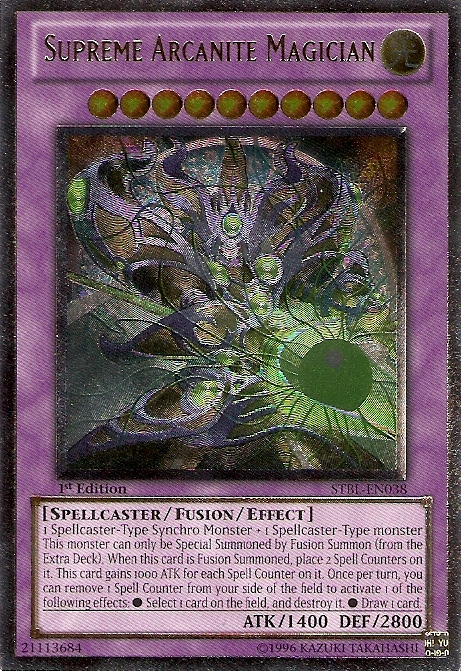 Supreme Arcanite Magician [STBL-EN038] Ultimate Rare | Card Merchant Takapuna