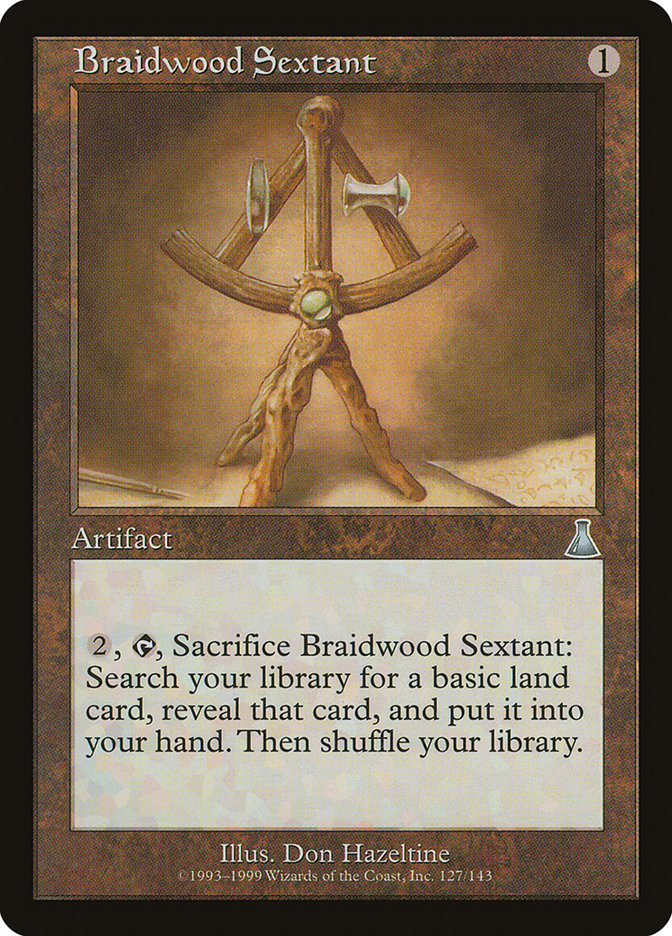 Braidwood Sextant [Urza's Destiny] | Card Merchant Takapuna