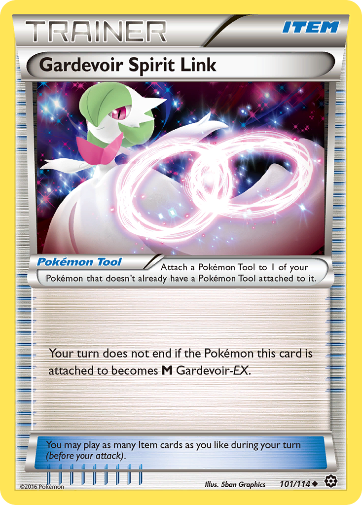 Gardevoir Spirit Link (101/114) [XY: Steam Siege] | Card Merchant Takapuna