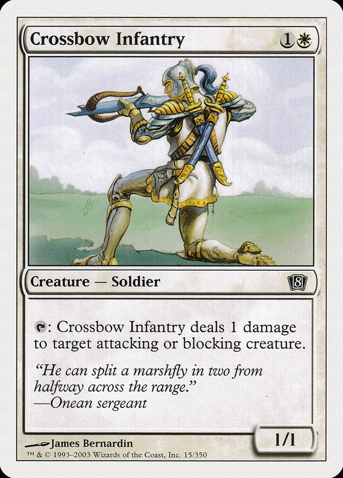 Crossbow Infantry [Eighth Edition] | Card Merchant Takapuna