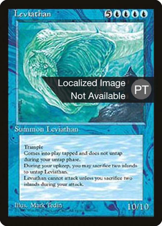 Leviathan [Fourth Edition (Foreign Black Border)] | Card Merchant Takapuna