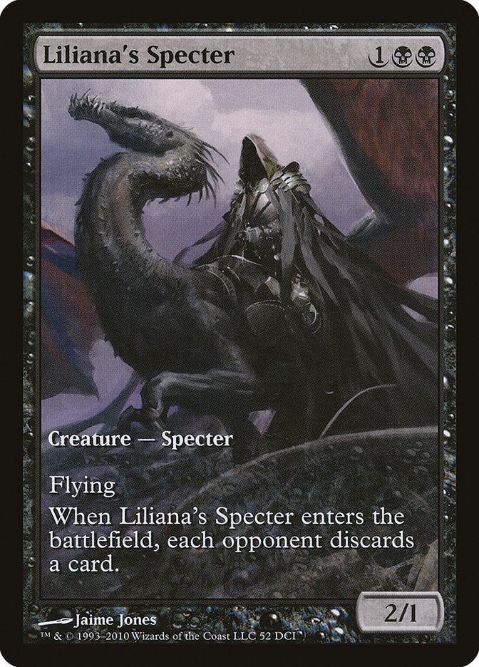 Liliana's Specter (Extended Art) [Magic 2011 Promos] | Card Merchant Takapuna