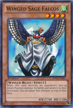 Winged Sage Falcos [BPW2-EN007] Common | Card Merchant Takapuna