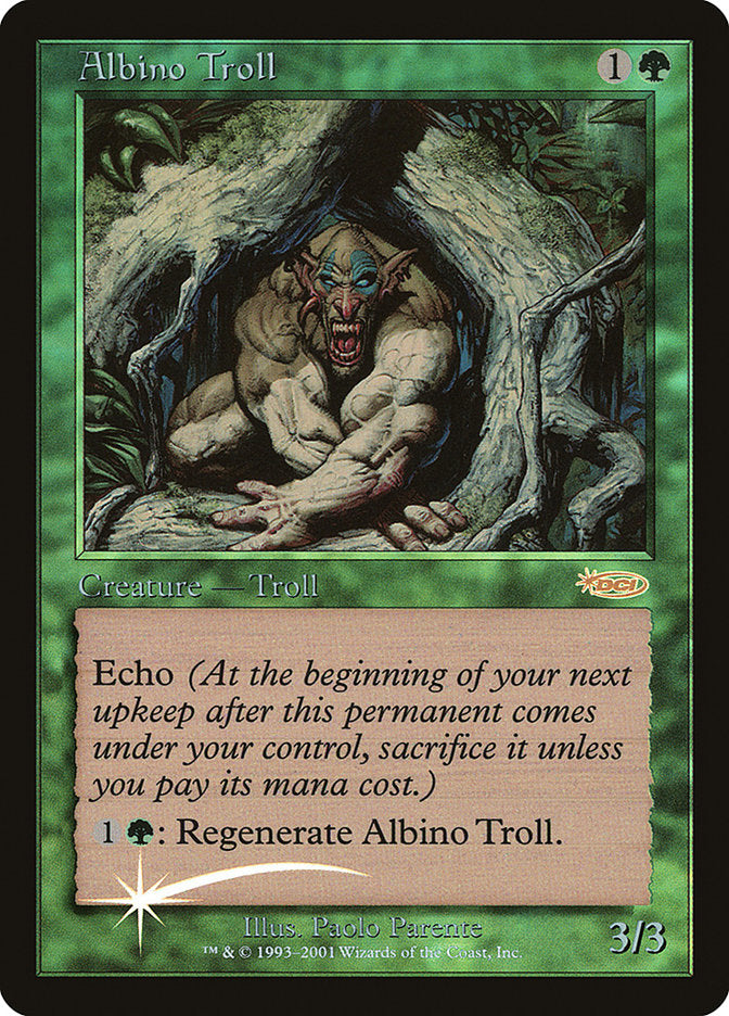 Albino Troll [Friday Night Magic 2002] | Card Merchant Takapuna