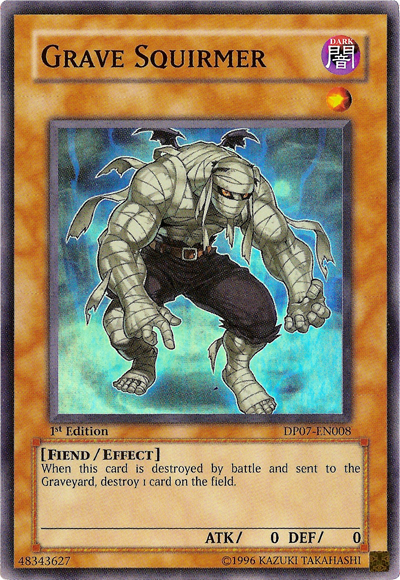 Grave Squirmer [DP07-EN008] Super Rare | Card Merchant Takapuna