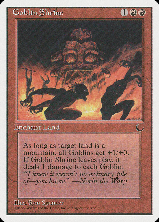 Goblin Shrine [Chronicles] | Card Merchant Takapuna