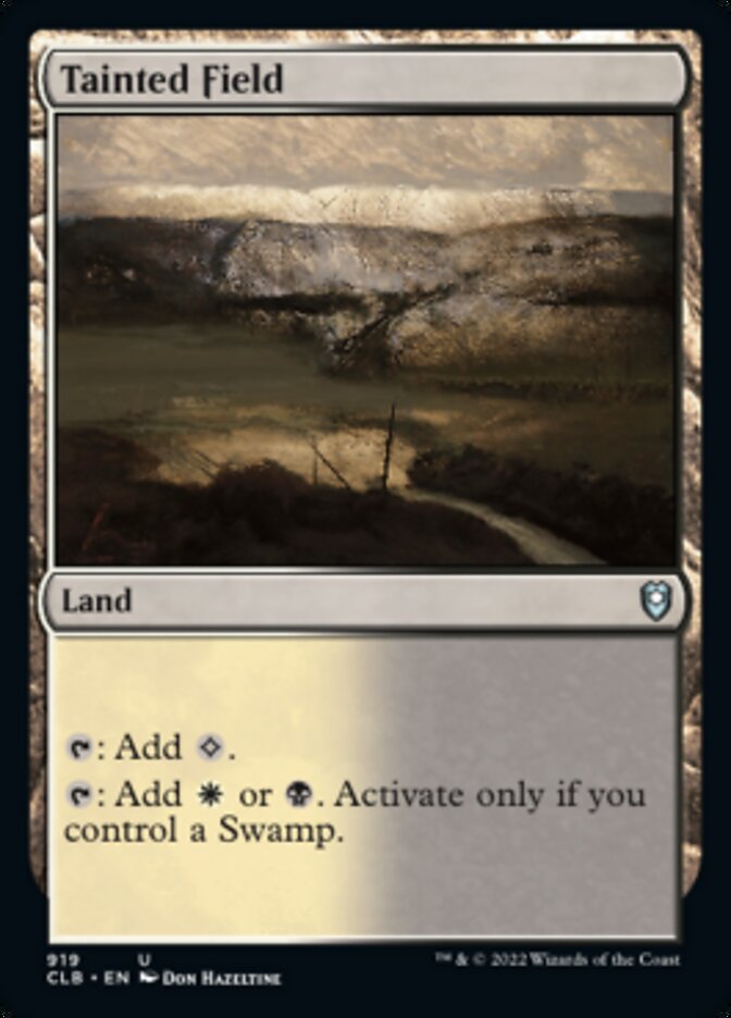 Tainted Field [Commander Legends: Battle for Baldur's Gate] | Card Merchant Takapuna