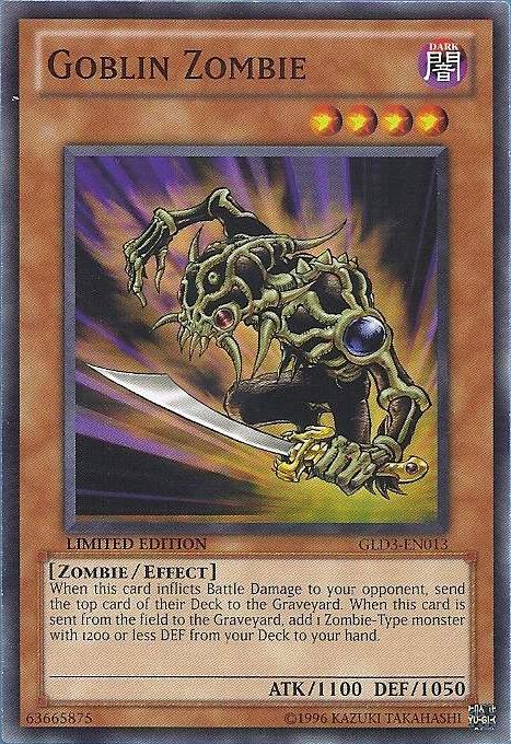 Goblin Zombie [GLD3-EN013] Common | Card Merchant Takapuna