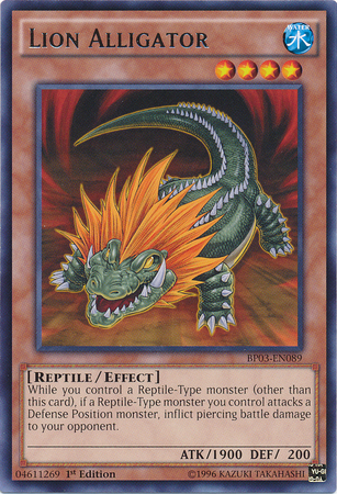 Lion Alligator [BP03-EN089] Rare | Card Merchant Takapuna