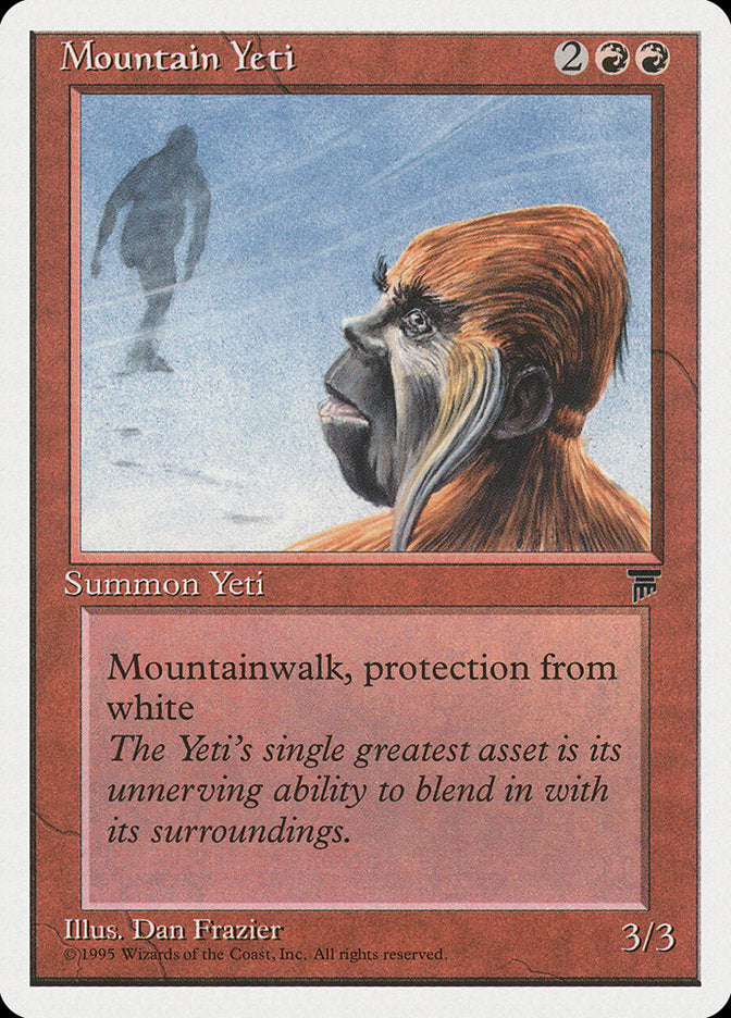 Mountain Yeti [Chronicles] | Card Merchant Takapuna