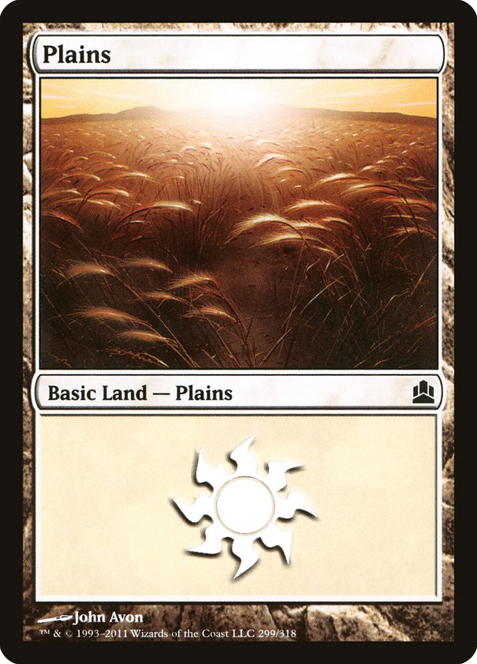 Plains (299) [Commander 2011] | Card Merchant Takapuna