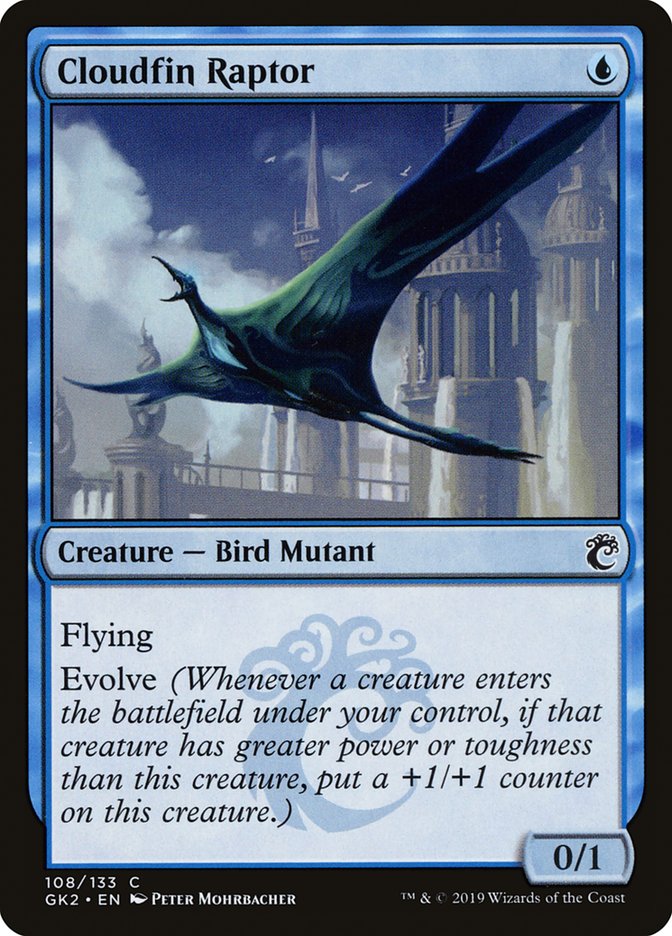 Cloudfin Raptor [Ravnica Allegiance Guild Kit] | Card Merchant Takapuna