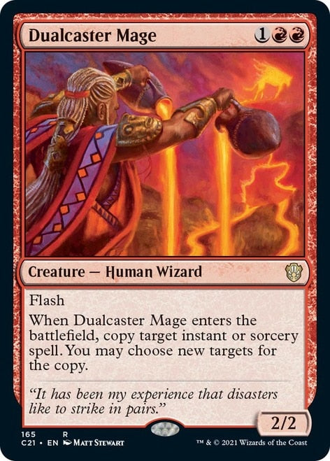 Dualcaster Mage [Commander 2021] | Card Merchant Takapuna