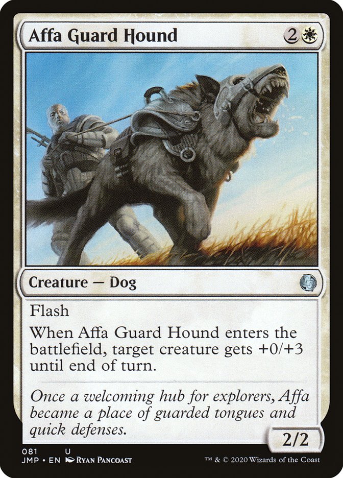 Affa Guard Hound [Jumpstart] | Card Merchant Takapuna