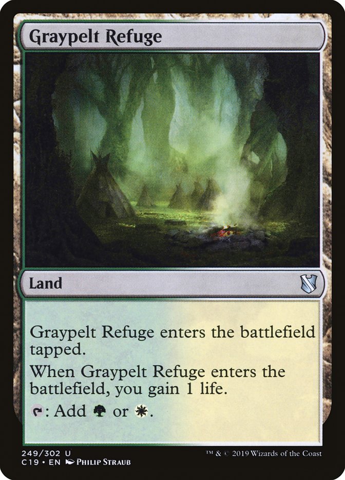 Graypelt Refuge [Commander 2019] | Card Merchant Takapuna