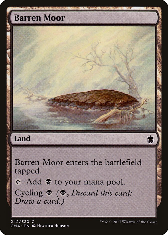 Barren Moor [Commander Anthology] | Card Merchant Takapuna