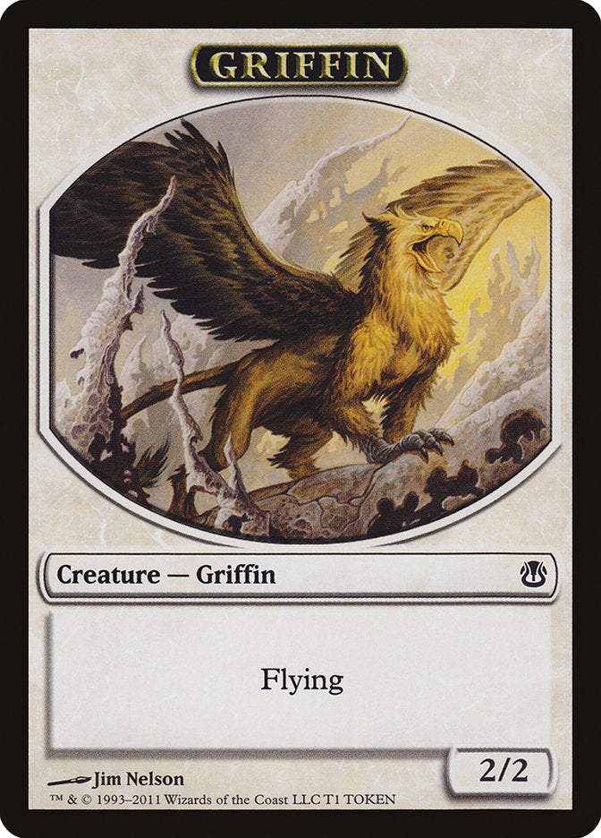 Griffin Token [Duel Decks: Ajani vs. Nicol Bolas Tokens] | Card Merchant Takapuna