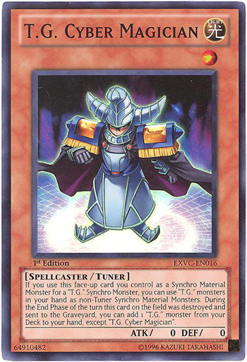 T.G. Cyber Magician [EXVC-EN016] Super Rare | Card Merchant Takapuna