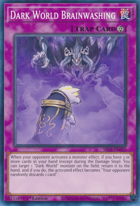 Dark World Brainwashing [SR13-EN035] Common | Card Merchant Takapuna