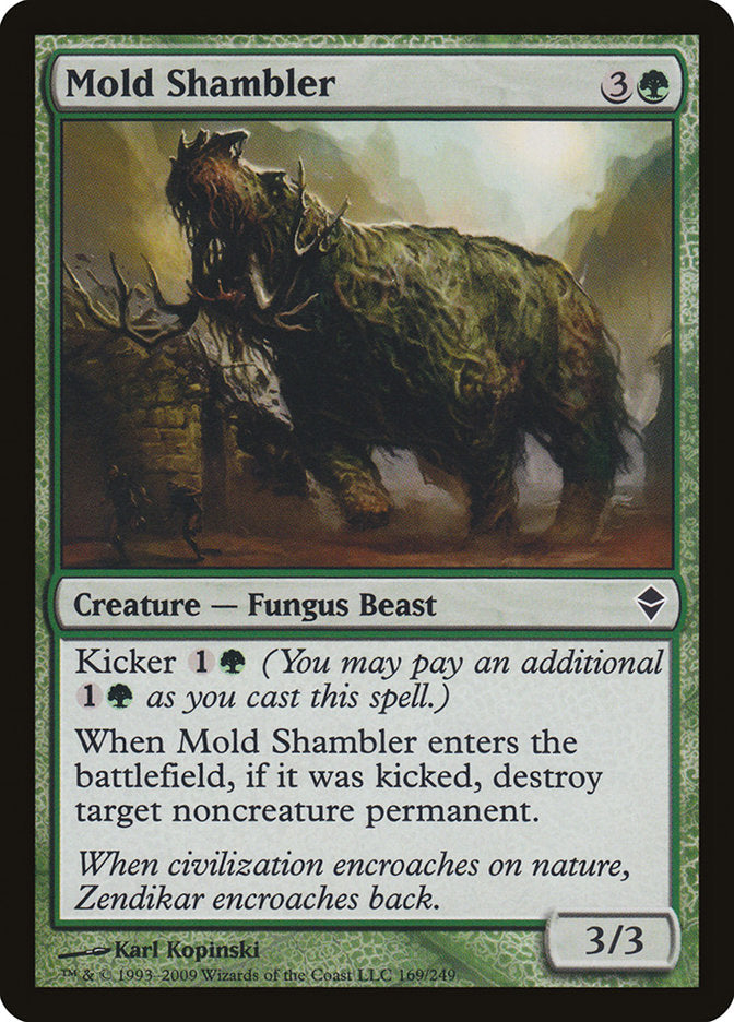 Mold Shambler [Zendikar] | Card Merchant Takapuna