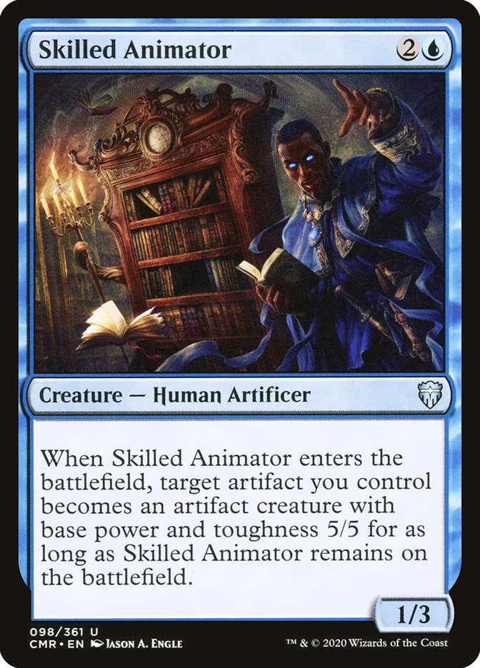 Skilled Animator [Commander Legends] | Card Merchant Takapuna