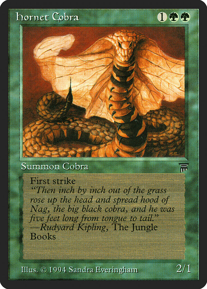 Hornet Cobra [Legends] | Card Merchant Takapuna