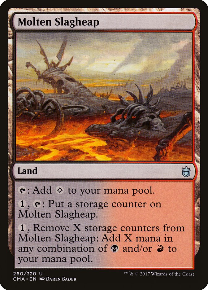 Molten Slagheap [Commander Anthology] | Card Merchant Takapuna