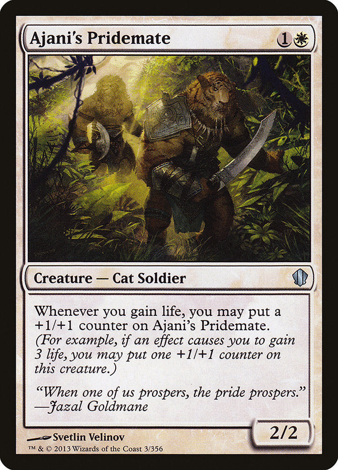 Ajani's Pridemate [Commander 2013] | Card Merchant Takapuna