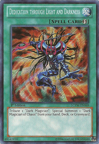 Dedication through Light and Darkness [LCYW-EN069] Secret Rare | Card Merchant Takapuna