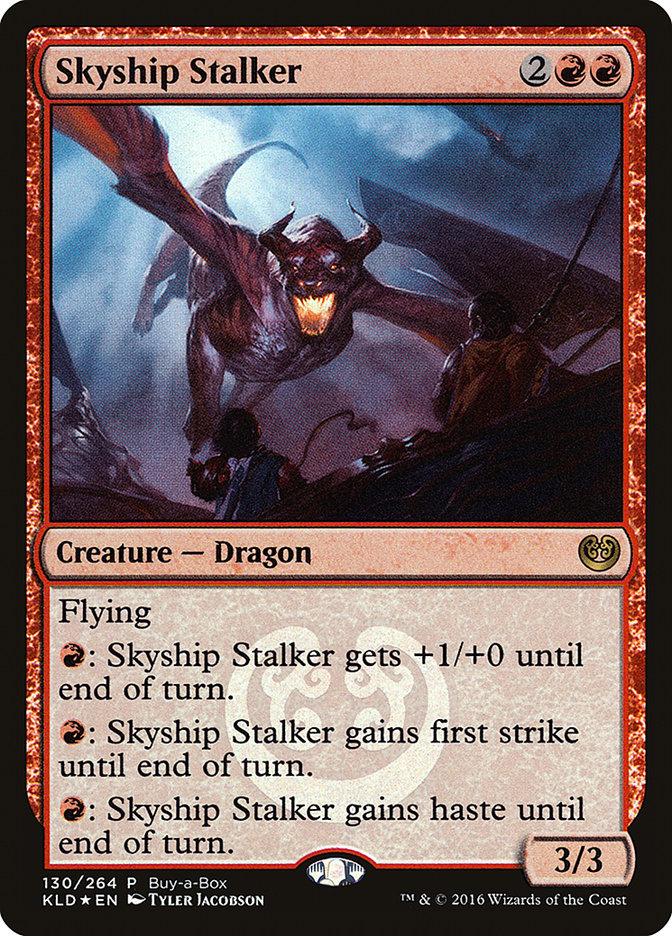 Skyship Stalker (Buy-A-Box) [Kaladesh Promos] | Card Merchant Takapuna