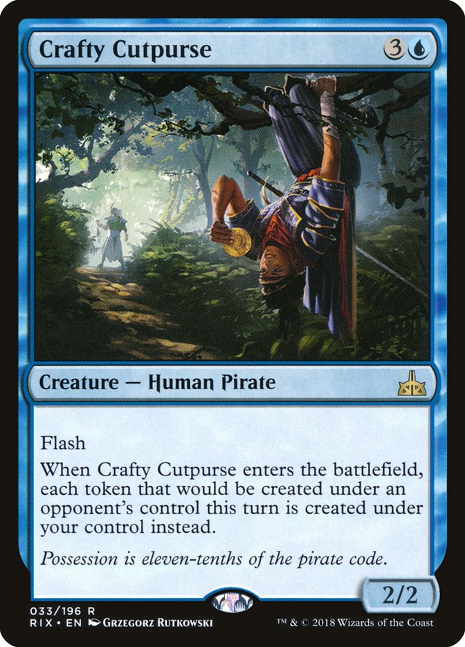 Crafty Cutpurse [Rivals of Ixalan] | Card Merchant Takapuna