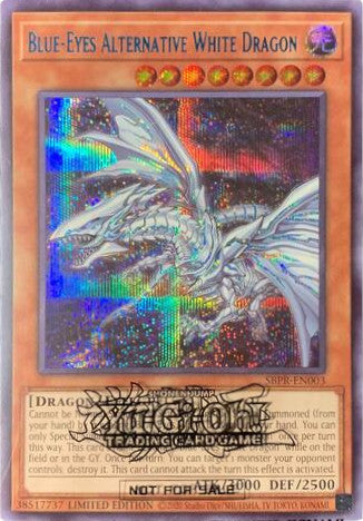 Blue-Eyes Alternative White Dragon [SBPR-EN003] Secret Rare | Card Merchant Takapuna