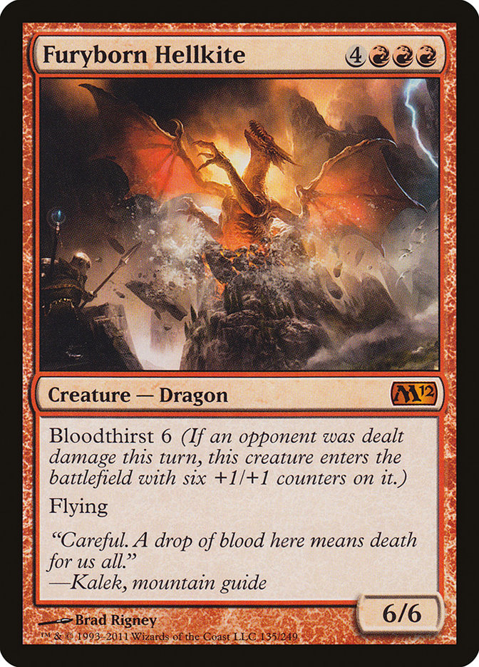 Furyborn Hellkite [Magic 2012] | Card Merchant Takapuna