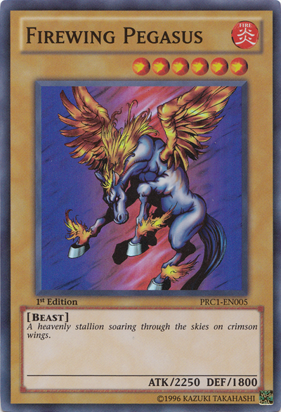 Firewing Pegasus [PRC1-EN005] Super Rare | Card Merchant Takapuna